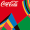 GREEアバター「コカ・コーラ オリンピック応援背景」
