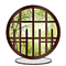 GREEアバター「竹林の見える丸窓」