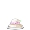 GREEアバター「麦わら帽子と花冠」